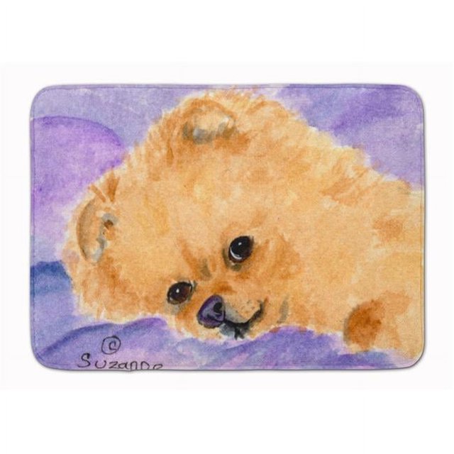 Carolines Treasures SS8834RUG Pomeranian Tapis en Mousse à Mémoire de Forme Lavable en Machine