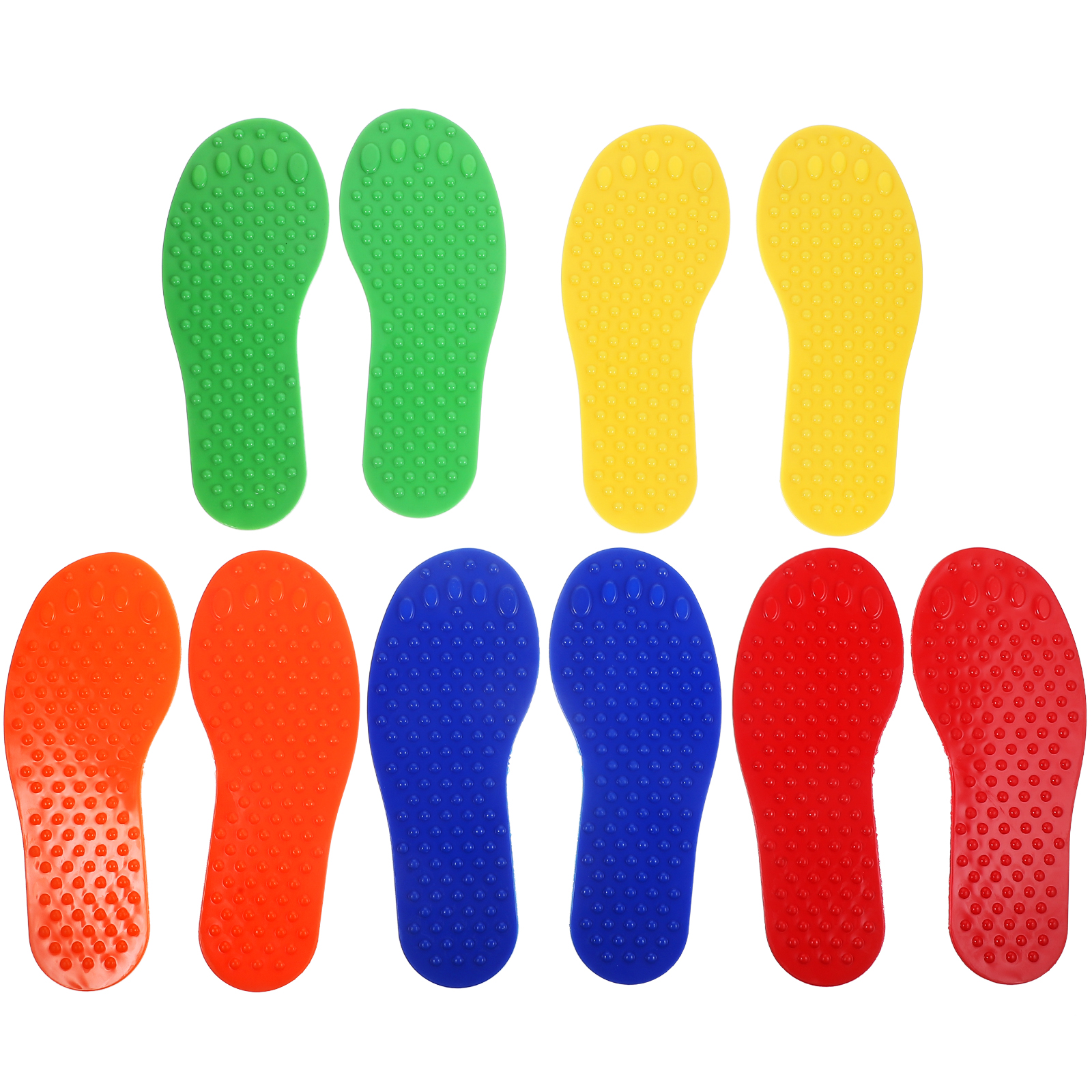 SHISUYAN 10Pcs Soccer Training Markers Sports Training Carpet Marker Football Training Signs Marker