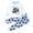Blue, variant on Zanarzt Newborn Baby Boy Outfit Long Sleeve Childrens Comfortable and Breathable Long Sleeved Home Clothes Two Piece Set with Cute Cartoon Pattern Brown,6-12 Months