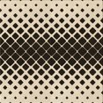 thumbnail image 1 of Ahgly Company Machine Washable Indoor Square Transitional Chocolate Brown Area Rugs, 4' Square, 1 of 7