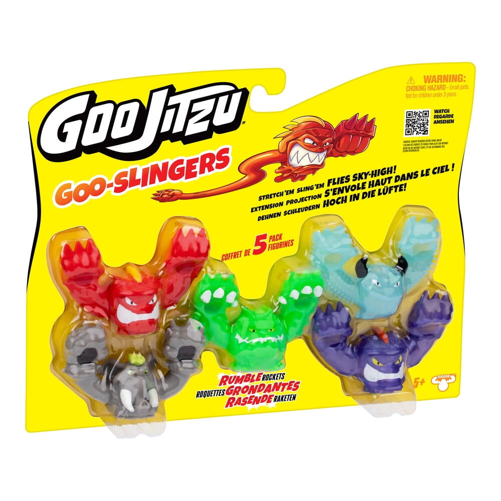 Goo Jit Zu Slingers 5 Pack Rumble Rockets