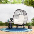 thumbnail image 1 of Sunjoy Brown Swivel Egg Cuddle Chair, 1 of 6