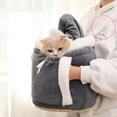 thumbnail image 5 of Hearth & Gear Pet Bag Cat Bag Double Pocket Cat Front Pack Carry Bag For Warm Pet Bag Travel For Dogs And Cats Backpack Expandable Pet Backpack Approved Bunny Stroller for Rabbits Dog Crate Large Dog, 5 of 5