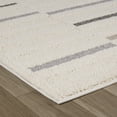 thumbnail image 3 of Rug Branch Nimbus Modern Indoor Area Rug, Cream Grey, Geometric - Living Room, Bedroom, Dining Room, and Kitchen, 3 of 5