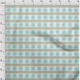 thumbnail image 3 of oneOone Cotton Flex Fabric Leaves & Lotus Block Printed Fabric 1 Yard 40 Inch Wide, 3 of 4