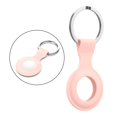 thumbnail image 3 of lionlar Housse de Protection en Silicone avec Porte-Clés Anti-Perte, Compatible avec Airtags Rose, 3 of 9