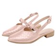 thumbnail image 4 of CEHVOM Chaussures Plates Pointues pour Femmes Chaussures Décontractées Tissées Sandales Confortables Solides, 4 of 4