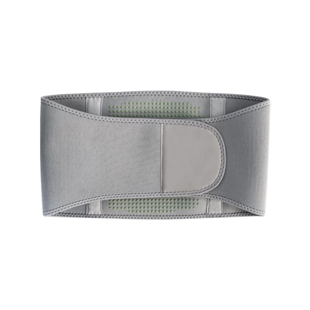 Back Pain Belt for Lower Back Pain Lumbar Support Back Brace Self-Heating Wormwood Waist Belt in gray. Made of breathable polyester fiber, it measures 100x19.5cm and features a self-heating design with natural moxibustion heat for pain relief. Suitable for waist circumferences of 2.6-2.9 feet. Ideal for drivers, office workers, athletes, and the elderly.