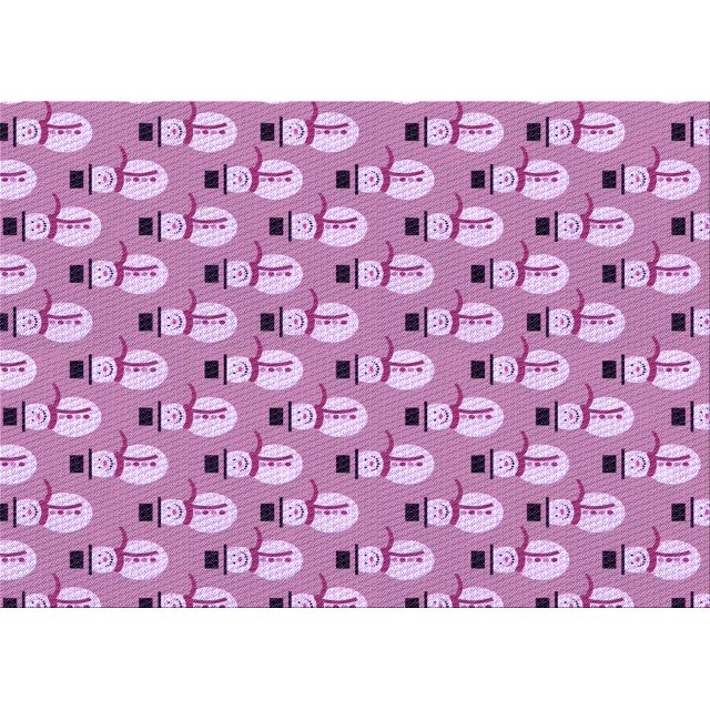 Ahgly Company Tapis d'Intérieur Lavables en Machine pour la Zone Violette d'Orchidée de Transition, 2' x 4'