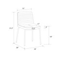 thumbnail image 3 of Chaise de salle à manger rembourrée, 3 of 9