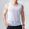 thumbnail image 2 of Timegard Tank Tops Men Plus Size Breathable Workout Running Tee Shirts Round Neck Sleeveless Loose Top, 2 of 5