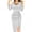 Silver, variant on Ketyyh-chn99 Womens Dresses Evening Dresses for Wedding V Neck Short Sleeve Evening Dress Elegant Party Maxi Party Dress Pink,S