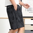 thumbnail image 4 of LSLJS Men's Mens Pantalon Décontracté Beach à Impression Spéciale Shorts Pants Shorts, 4 of 7