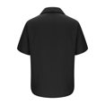 thumbnail image 4 of Admvng Chemises pour Hommes Décontractées Col Rabattu Boutonné Manches Courtes avec Poche P-3TG, 4 of 6