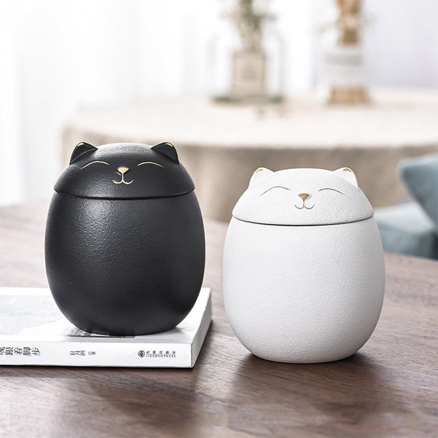 mmirethe Ceramic Canisters For Clutter-free And Organized Home Sturdy And Durable green 500ml 1Set