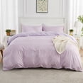 thumbnail image 1 of Gogreen Ensemble de Housse de Couette Simple, Microfibre Douce et Respirante 3 Pcs Ensembles de Literie Simple, Motif Ensemble de Housse de Couette Simple Confortable, avec Fermeture Éclair (Simple), 1 of 8