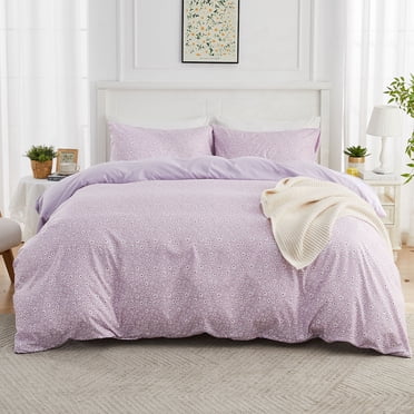 Gogreen King Duvet Cover Set, Soft & Breathable Microfiber 3 Pieces King Bedding Sets, Pattern King Comfy Duvet Cover Set, with Zipper Closure (King)