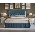 thumbnail image 1 of Gianna Tufted Upholstered Platform Bed Denim Blue - King, 1 of 5