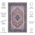 thumbnail image 4 of SAFAVIEH Tucson Drew Traditional Machine Washable Area, 4 of 7