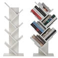 thumbnail image 2 of EDTara Modern Tree-Shaped Wooden Bookshelf, 5 Tiers for Books and Decor, Space-Saving Storage Solution, 2 of 8