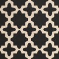 thumbnail image 3 of Safavieh Courtyard Black Indoor Outdoor Rug - Square 7'10", 3 of 4