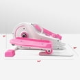 thumbnail image 4 of Sunny Health & Fitness Pink Under Desk Elliptical Machine - P2030, 4 of 9