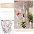 thumbnail image 2 of Shisuyan 1 Roll Macrame Cord Cotton Rope for Macrame Wall Hangings Plant Hangers Knotting Crafting, 2 of 9