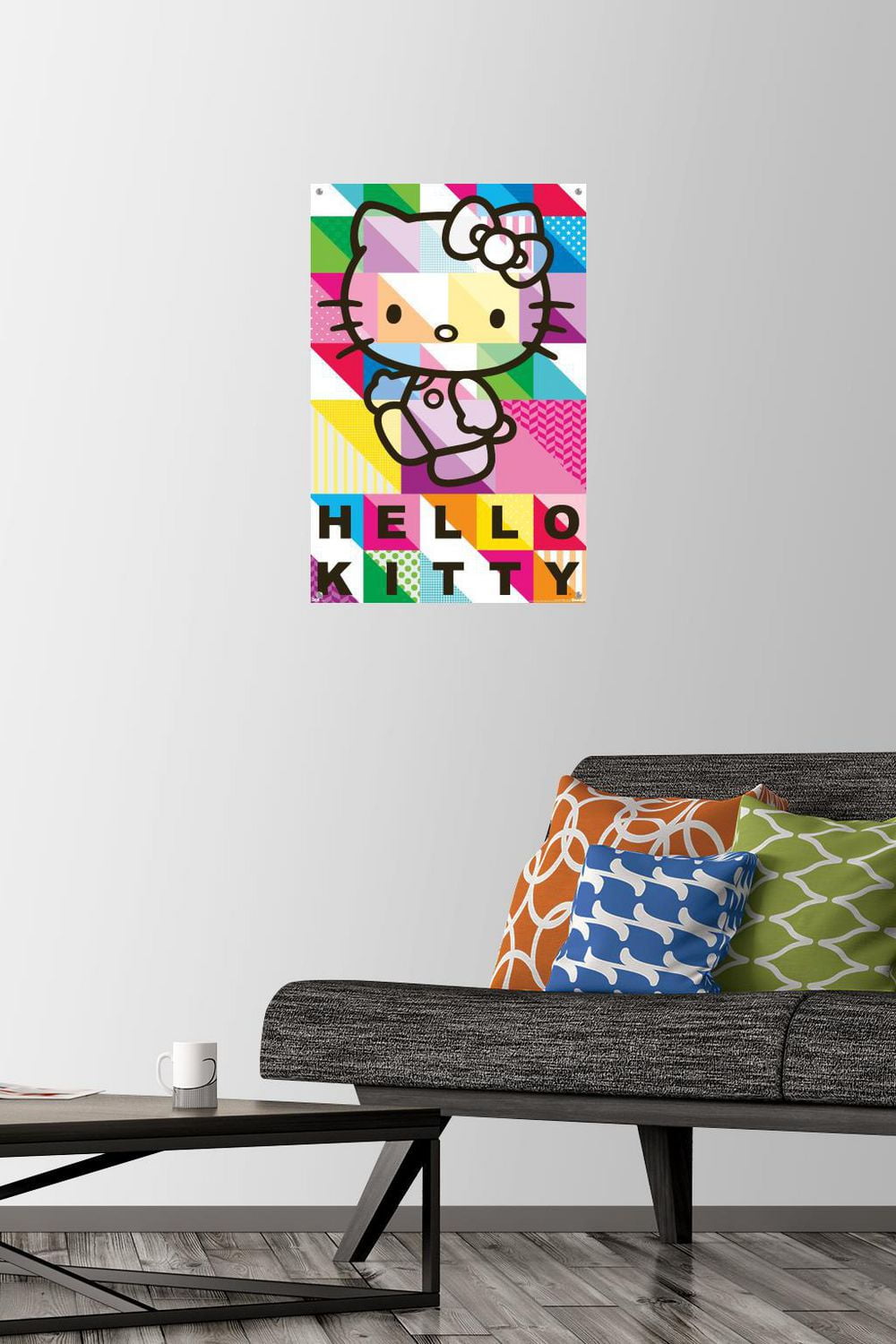 Hello Kitty - Patterns Wall Poster