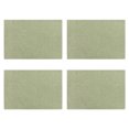 thumbnail image 2 of maskred 4 Pcs Napperons en Lin à Double Couche Napperons de Table à Manger Vaisselle Lavable Tapis Résistant aux Taches Maison Vert, 2 of 6