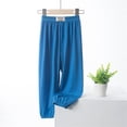 thumbnail image 1 of Mefallenssiah Pantalons Larges en Soie Glacée pour Filles Bébés Enfants Mode Mignon, 1 of 1