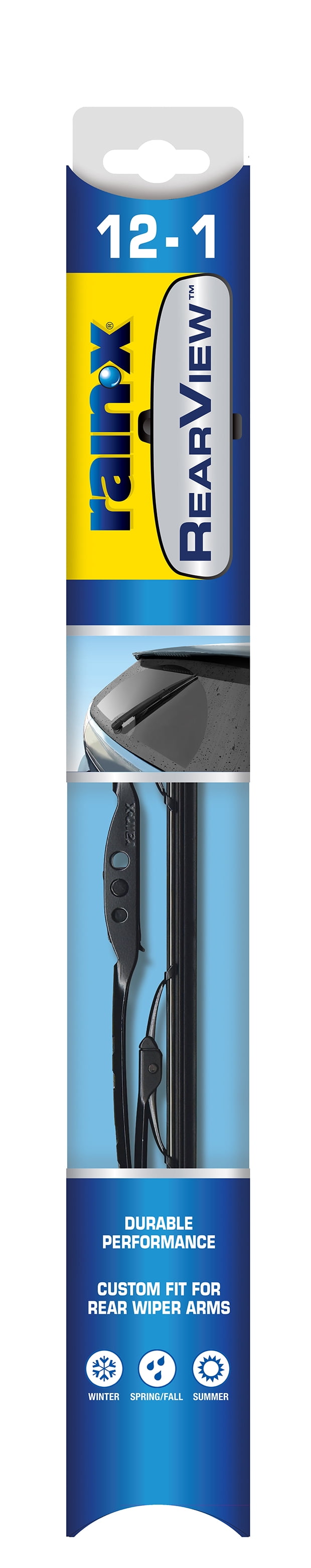 Rain-X Windshield Wiper Blade 850035 RearView; OE Replacement; 12-1 Blade Type; 12 Inch Length; Single