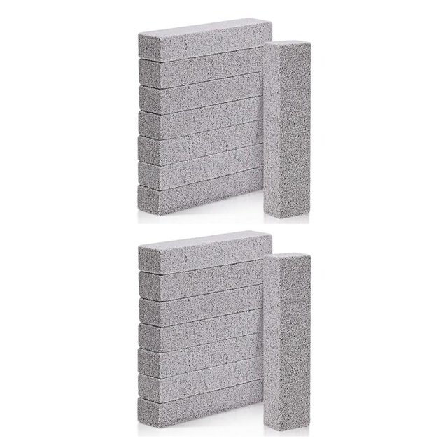 stanreset 4 Pcs Pierre Ponce à Dureté Modérée pour Récurage et Désinfection des Toilettes 8 Pcs 2Ensemble