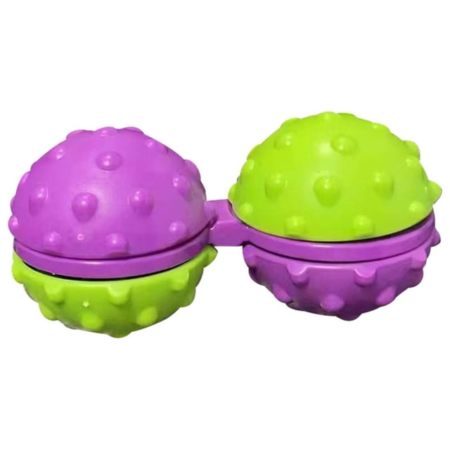 YANGHONGY Massage Decompression Ball Decompression Toy Fingertip Finger Massage Ball Decompression Connected Massage Decompression Device