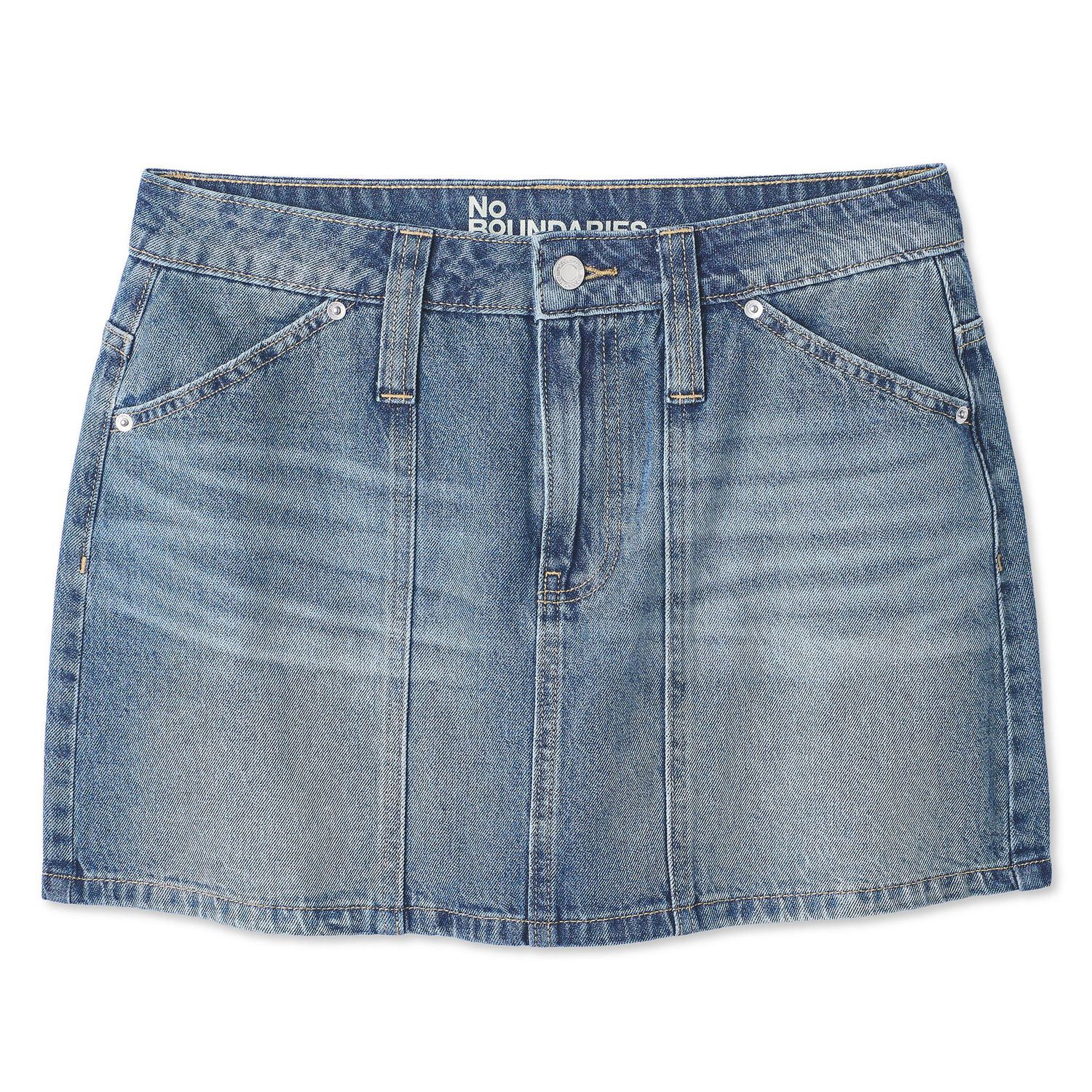 No Boundaries Women's Denim Skort
