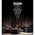 thumbnail image 1 of Cwi Lighting Robin 3 Light Down Chandelier With Chrome Finish, 1 of 3