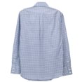 thumbnail image 2 of Brunello Cucinelli Men's Blue Basic Fit Plaid Dress Shirt - XXL, 2 of 2