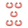 thumbnail image 2 of mmirethe High-end Texture Toilet Seat Pad Comfort And Easy Installation Exquisite Craft Orange 5Set, 2 of 6