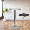 thumbnail image 3 of Modern Luxurious Counter Stool – Sleek Backless Design with Shiny Gold Legs, Upholstered Seat, Perfect Blend of Style and Comfort for Kitchens and Bars, 3 of 4