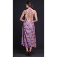thumbnail image 3 of Bimba Robe de Plage d'Été pour Femmes à Dos Nu Imprimé Floral - Très Grande Taille, 3 of 6