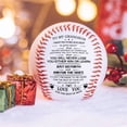 thumbnail image 4 of Baseball Gift for Grandson from Grandparents - Heartfelt Grandparents to Grandson Baseball with Inspirational Message - Perfect Birthday, Christmas, Graduation Gift, 4 of 9