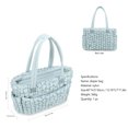 thumbnail image 4 of SPEKSEE Wrinkled Cloud Diaper Bag - Waterproof Nylon Multi-Function Travel Maternity Tote for Mom, 4 of 6