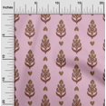 thumbnail image 1 of oneOone Polyester Lycra Fabric Leaves & Paisley Block Print Fabric By Yard 56 Inch Wide, 1 of 4