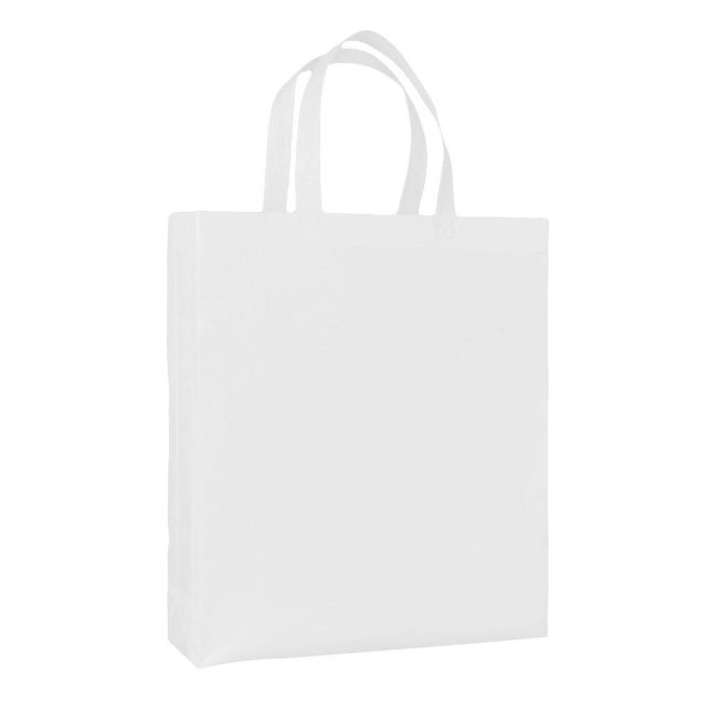 Decodeary Reusable Eco-Shopping Bag Folding Eco-Friendly Shoulder Storage Bag white 1Set