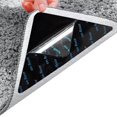 thumbnail image 3 of Triangle Carpet PU Material Wall Stickers For Living Room Bedroom Bathroom Floor Mat Pads Secure And Stabilize Rugs 8PCS, 3 of 3