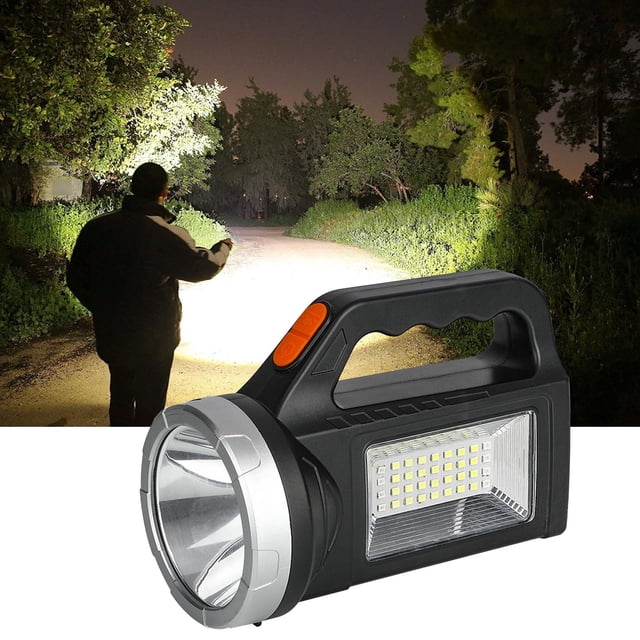 Heliisoer Strong Light Charging Ultra Long Battery Life Solar Powered Household Flashlight Outdoor Ultra Bright