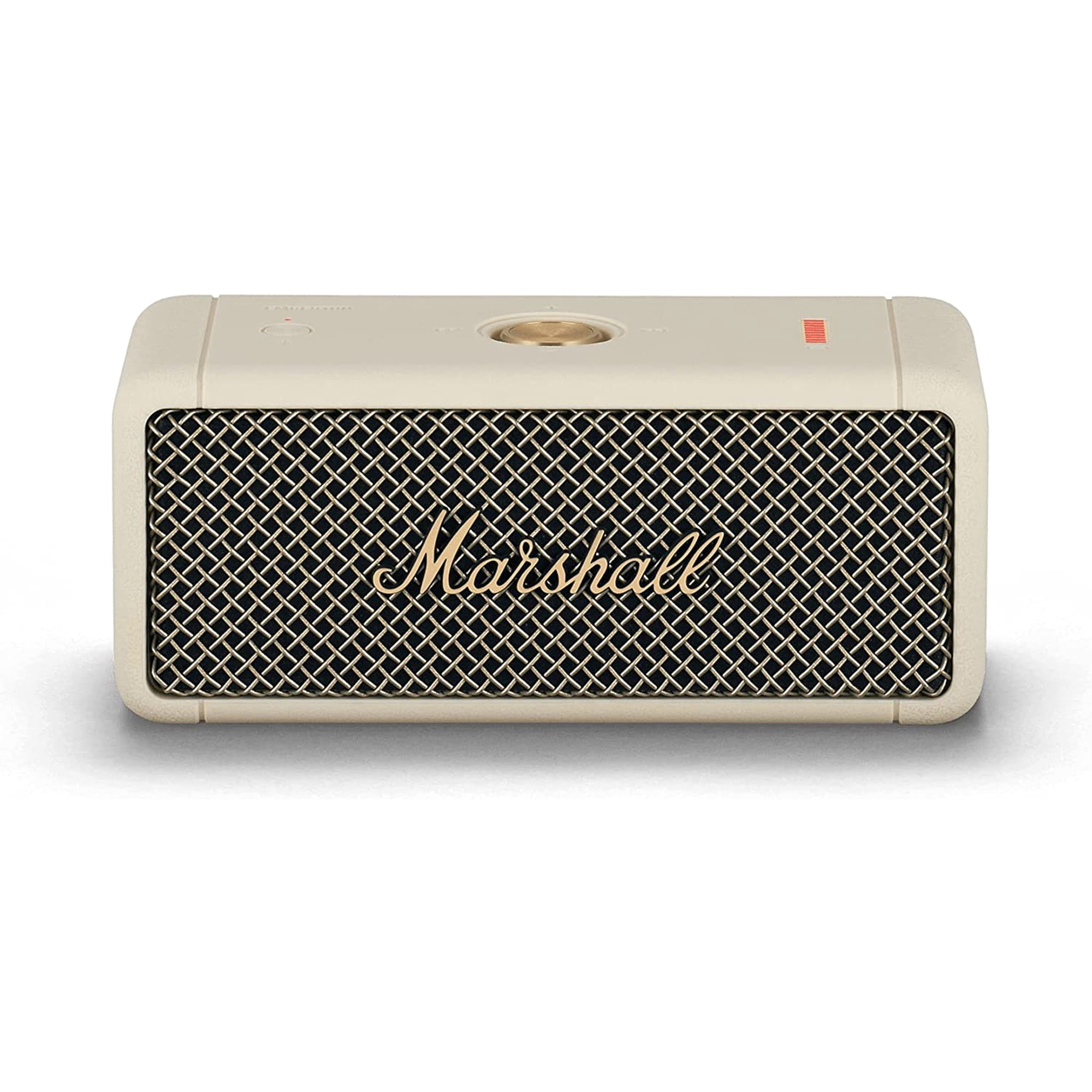 Marshall EMBERTON ホワイト　非喫煙 Marshall Emberton Portable Bluetooth Speaker, IPX7 Waterproof, 20+