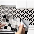 thumbnail image 1 of Birdeem Bathroom Floor Tile,Kitchen Wall Stickers,Imitation Wall Tiles Crystal Film Tile Sticker Adhesive Floor Sticker,Wall Stickers for Kitchen,Bathroom Wall Stickers,Floor Stickers Tile, 1 of 9
