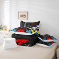 thumbnail image 5 of YST 7-Piece Baseball Comforter Set, Tie Dye, Queen Size Bed in a Bag, 5 of 5