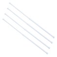 thumbnail image 3 of 2pcs Metal Bathroom Shower Curtain Rod Adjustable Shower Curtain Tension Rod Extendable Bath Curtain Pole, 3 of 8