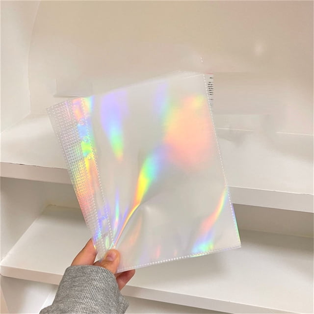 Sleeves For 6 Ring A5 Photocard Sleeves Double 4 Pocket Photo Pages Top Loading Photo Sheet Protector